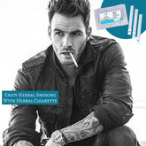 Herbals Mint Flavour Cigarette Herbal Smoke Sticks - 2 Packet 50 Sticks - Tobacco And Nicotine Free